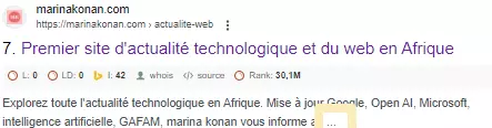 Meta description tronquées dans les résultats de recherche