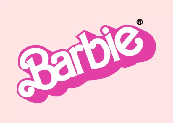 Logo Film barbie stratégie marketing en rose